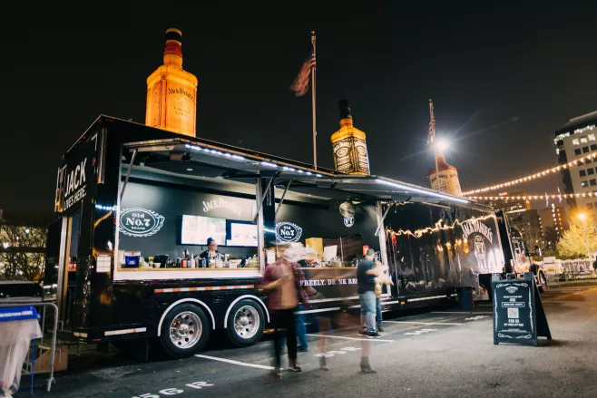 Jack Daniel's Trailer at Nashville's Big Bash