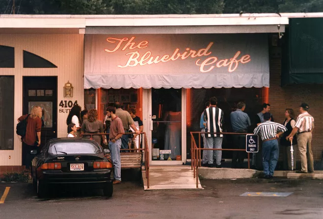 The Bluebird Cafe in the 1990s