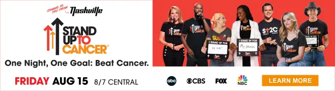 Stand Up To Cancer Graphic