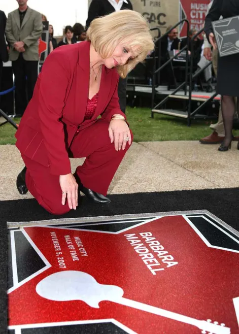 Barbara Mandrell at Music City Walk of Fame