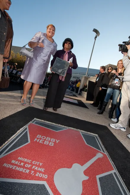 Bobby Hebb Star on the Music City Walk of Fame