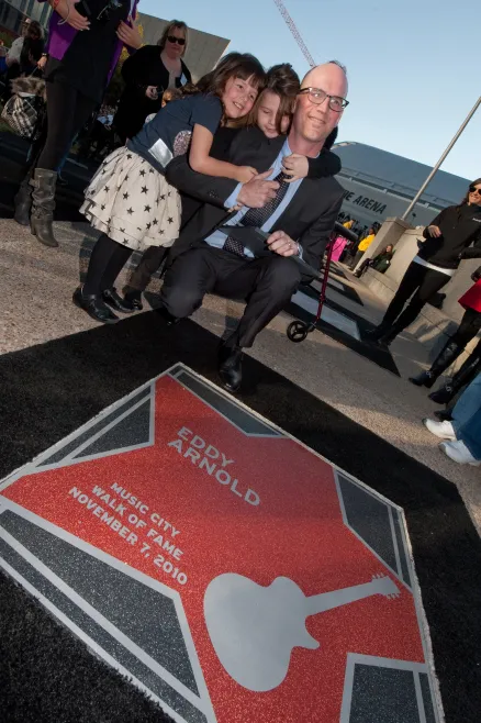 Eddy Arnold star on the Music City Walk of Fame
