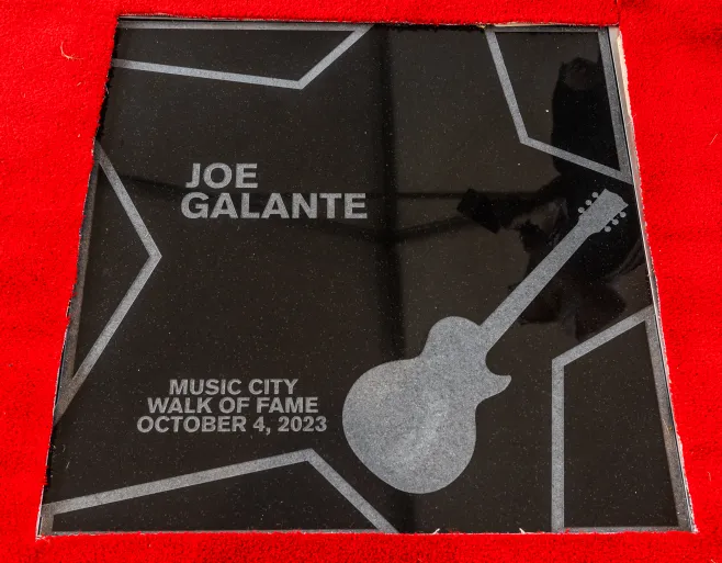 Joe Galante Music City Walk of Fame Induction