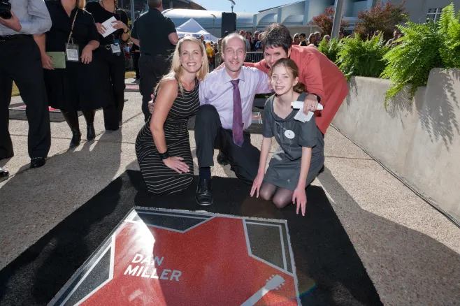 Dan Miller star on Music City Walk of Fame