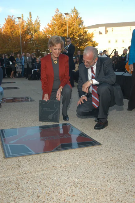 Kenneth Schermerhorn star unveiled at the Music City Walk of Fame