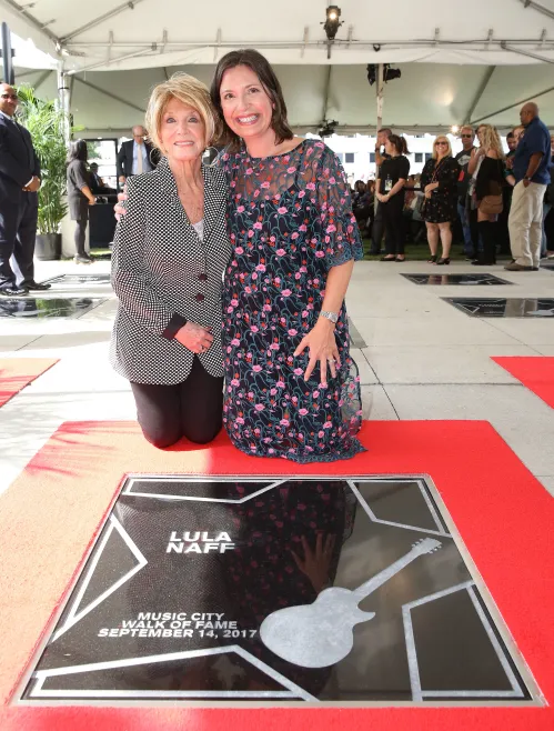 Lula C. Naff star on the Music City Walk of Fame