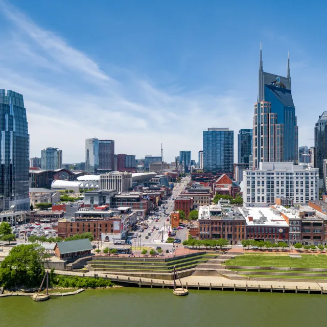 Downtown Nashville skyline