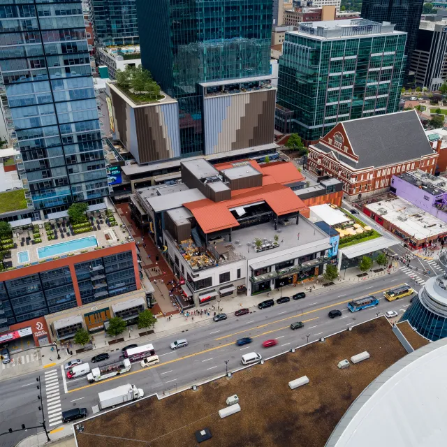 Fifth + Broadway Aerial View