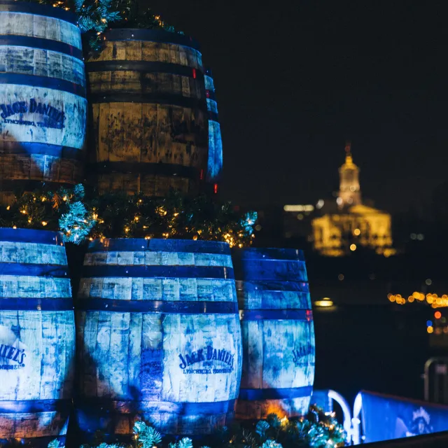 Jack Daniel's Barrel Tree at Nashville's Big Bash