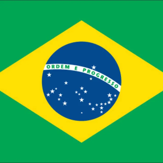 The flag of Brazil