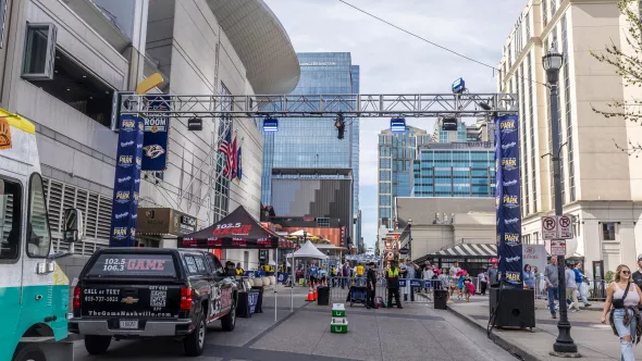 SEC Party in the Park | Road Closures