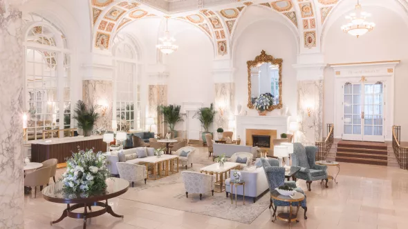 Hermitage Hotel lobby