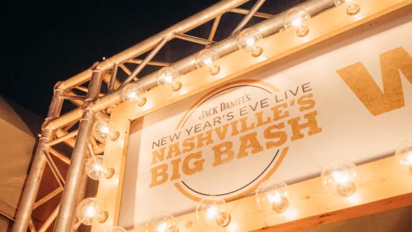 NYE Nashville's Big Bash Neon Sign