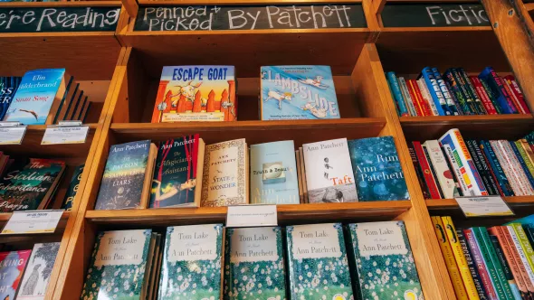 Ann Patchett books at Parnassus