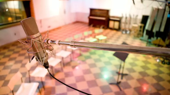 RCA Recording Studio microphone