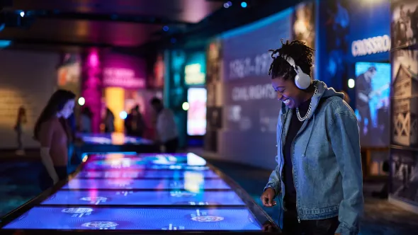 Daisha McBride at National Museum of African American Music