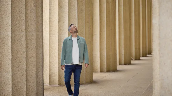 Nate Bargatze at the Nashville Parthenon