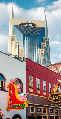 Downtown Nashville honky-tonks