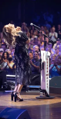 Carly Pearce at the Grand Ole Opry