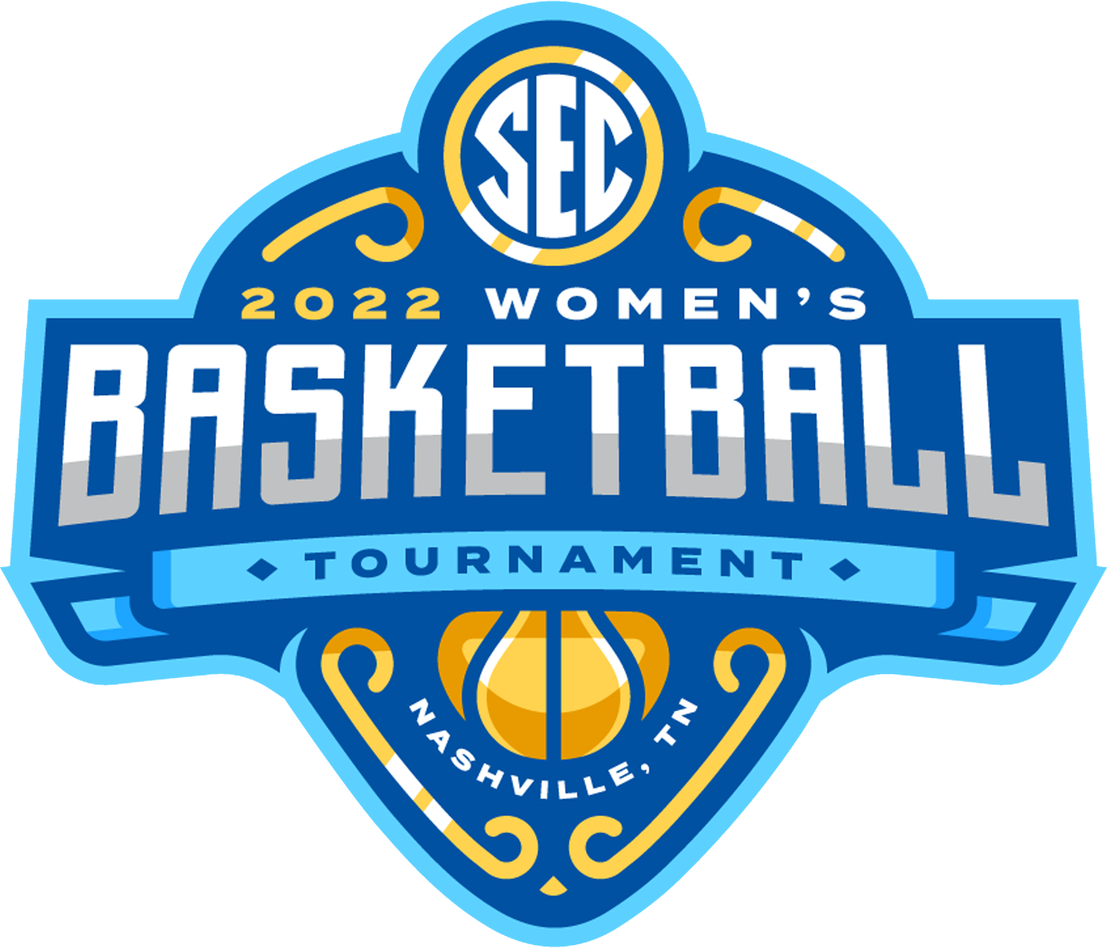 2022 SEC Tournament Logo
