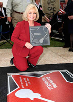 Barbara Mandrell at the Music City Walk of Fame