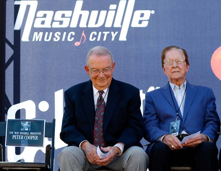 E W Bud Wendell Nashville Walk Of Fame Visitmusiccity Com