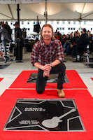 Dierks Bentley at the Walk of Fame ceremony