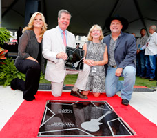Karl Dean at the Music City Walk of Fame