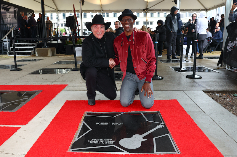Clint Black and Keb' Mo' at the ceremony