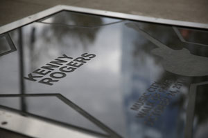 Kenny Rogers Star on the Music City Walk of Fame