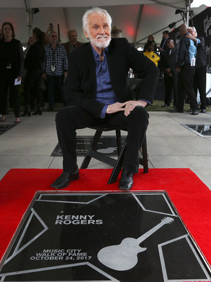 Kenny Rogers Nashville Walk Of Fame Visitmusiccity Com