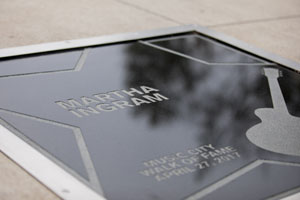 Martha Ingram Music City Walk of Fame Star
